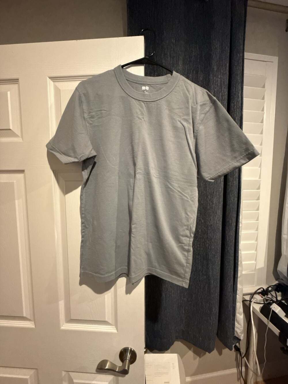 Uniqlo U Crew Neck Short Sleeve T-Shirt Gray Size M